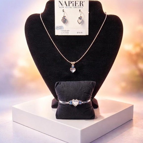 Jewelry - Blue & Silver Mother of Pearl Jewelry Set – Napier